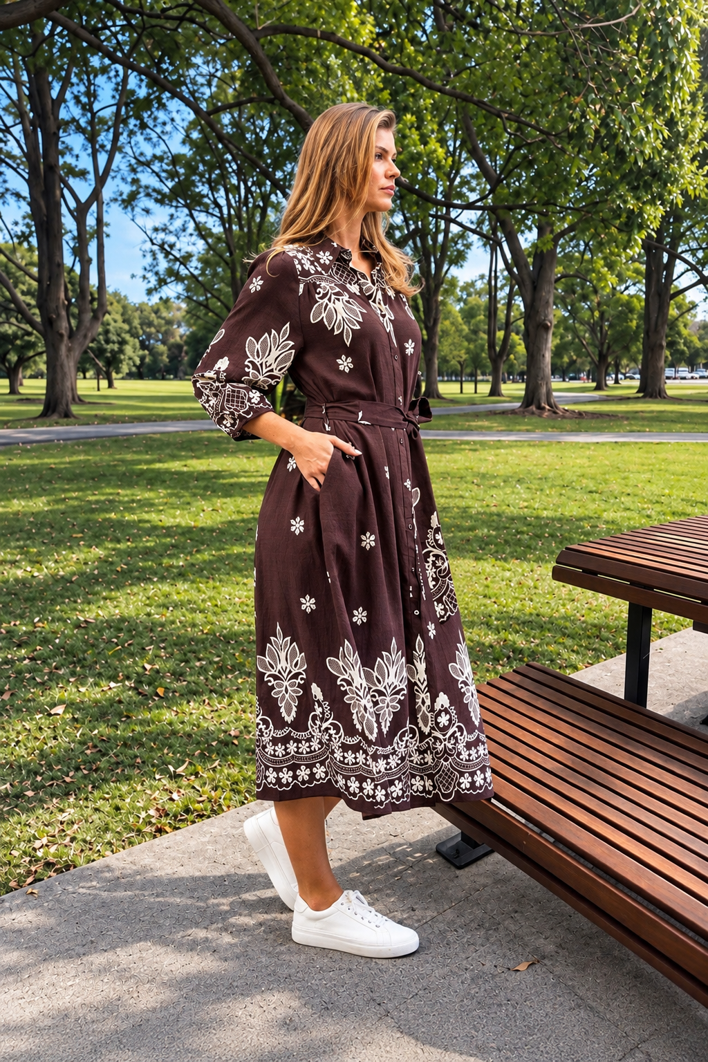 Boho Ayyaz Midi Dress C26531499