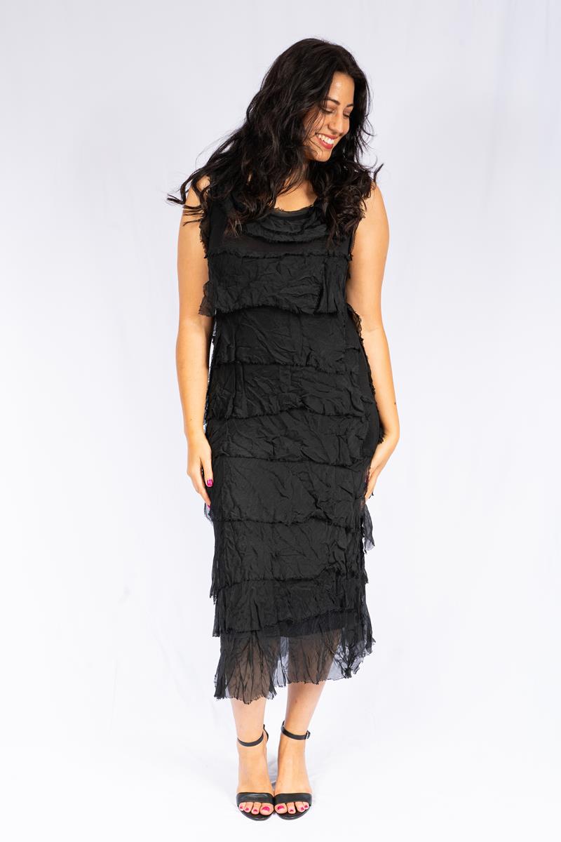Italian Closet Natalia Silk Dress
