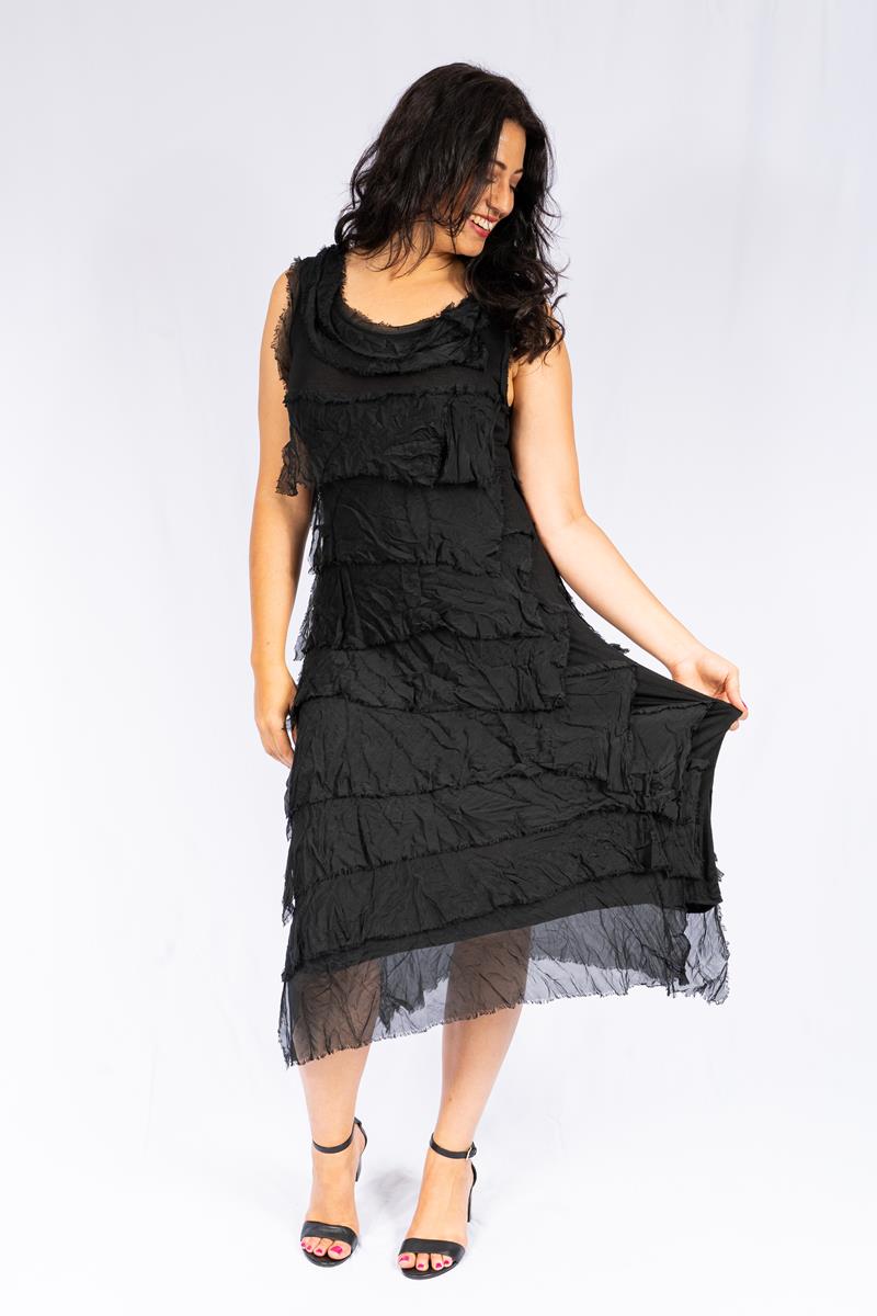 Italian Closet Natalia Silk Dress
