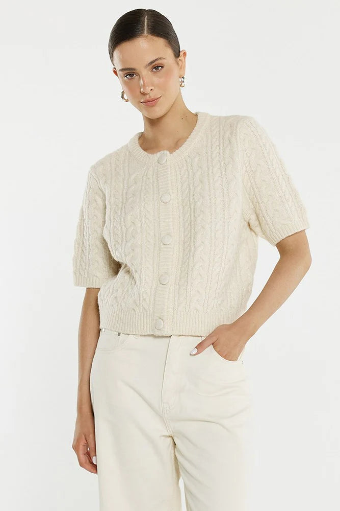 Sass Gia Cable Cardi 20455