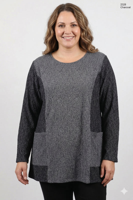 Whispers Long Sleeve Top 2328