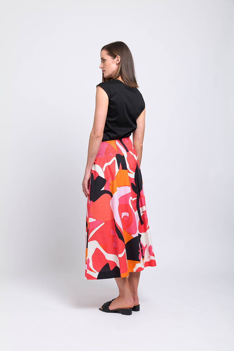 Foil Skirted Ahead Skirt - FO7916