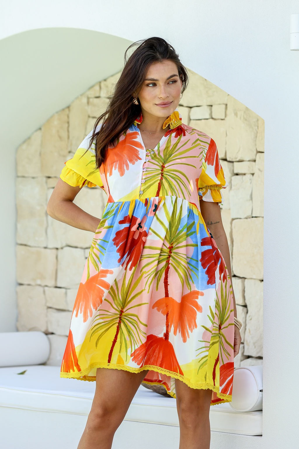 Joop & Gypsy Palm Dress 2061