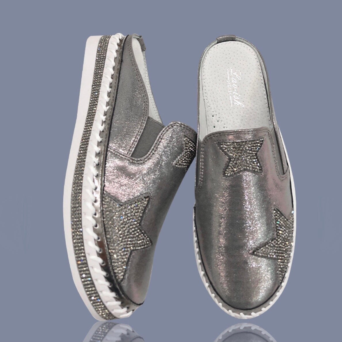 Lavish LVSLD Star Bling Slides