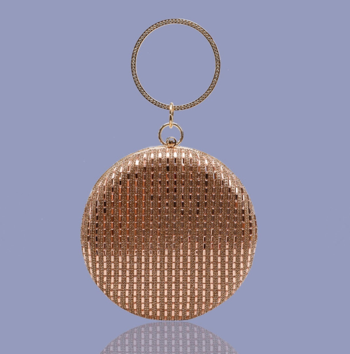 Lavish EBBRD Bling Round Evening Bag