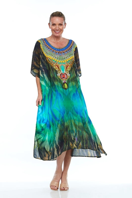 Claire Powell Kaftan Maxi Dress