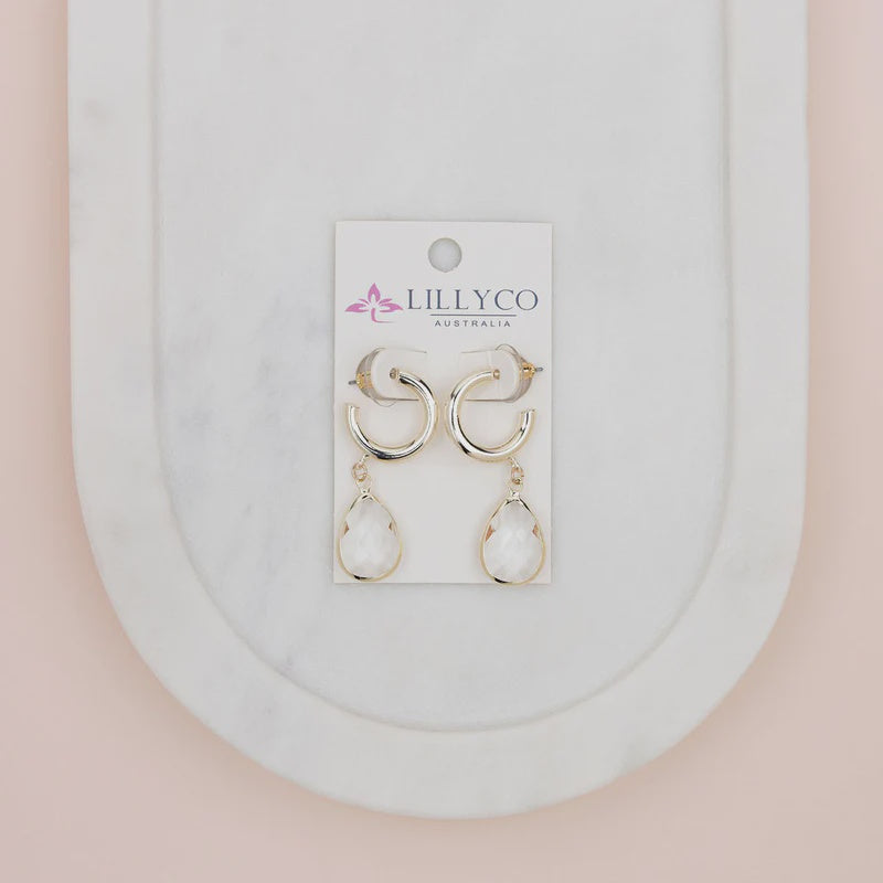 LillyCo Tear Drop Earring 351