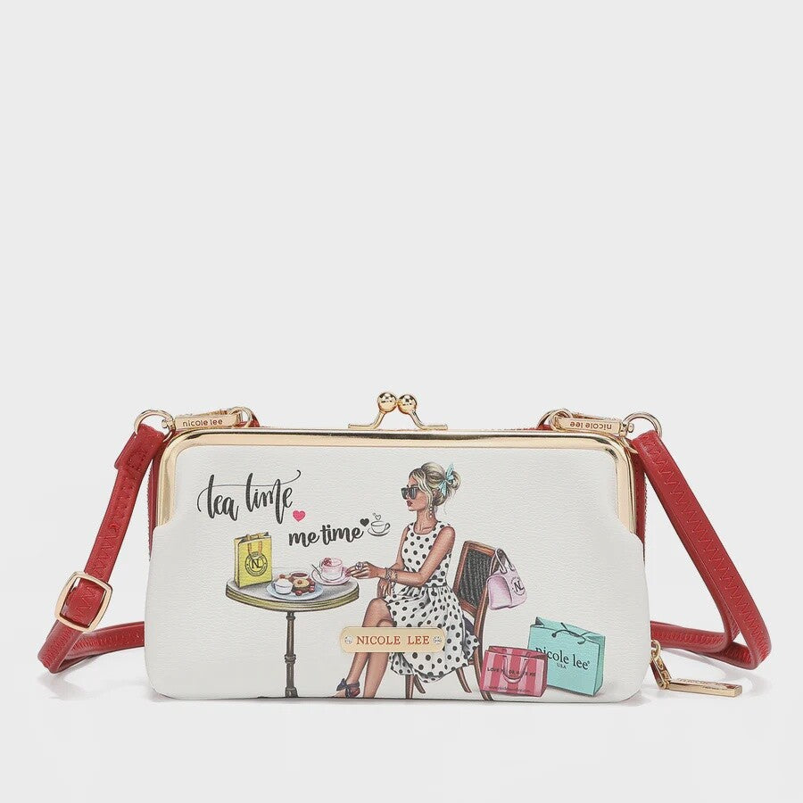 Nicole Lee Kiss Lock Crossbody 7302