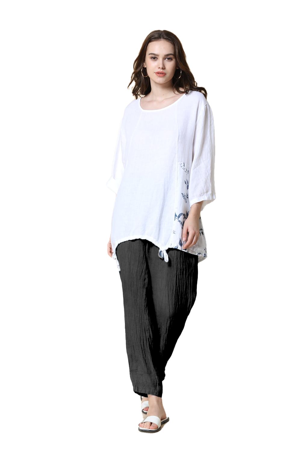 Wednesday Lulu linen pants 9503