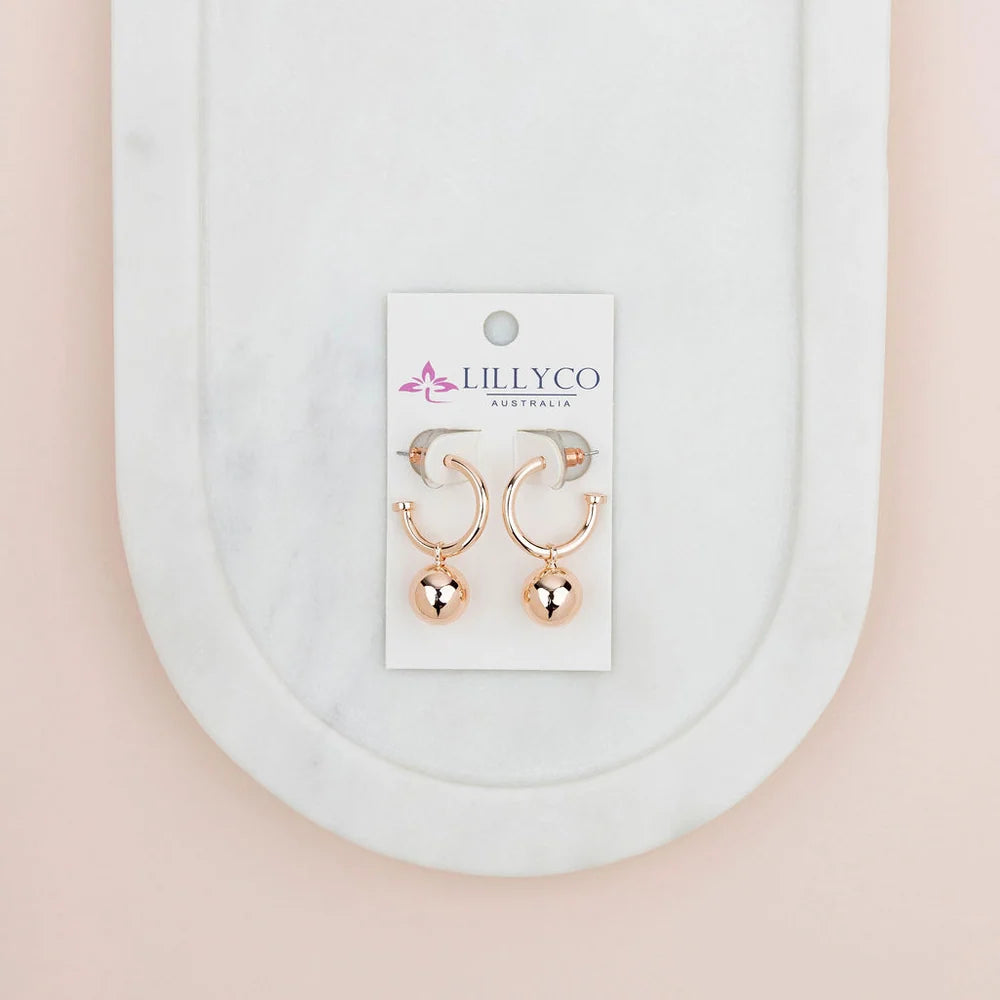 LillyCo Ball Earrings SC112E