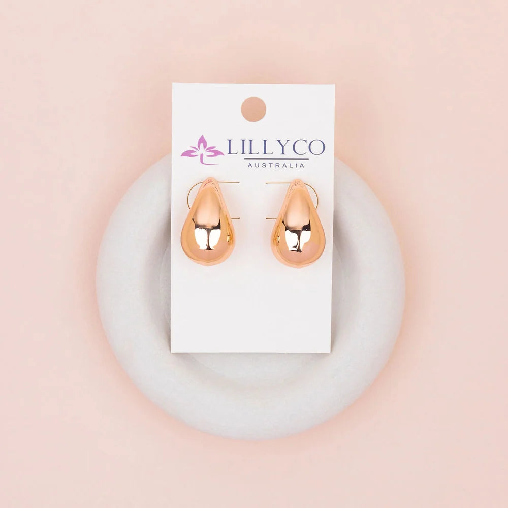 Lilly Co Solid Tear Earrings 380ER