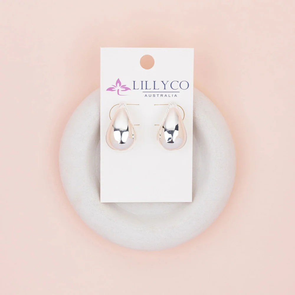 Lilly Co Solid Tear Earrings 380ER