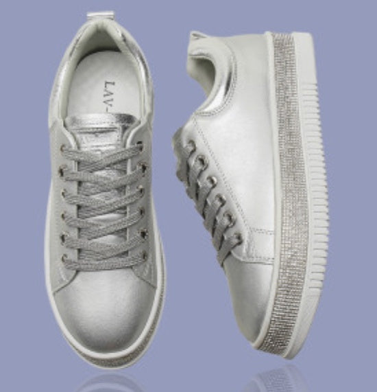 Lavish LVSNKLUX Luxury Crystal Sneakers