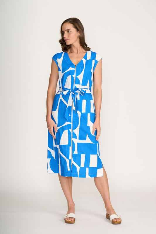 Foil You Little Ziper Dress FO8294