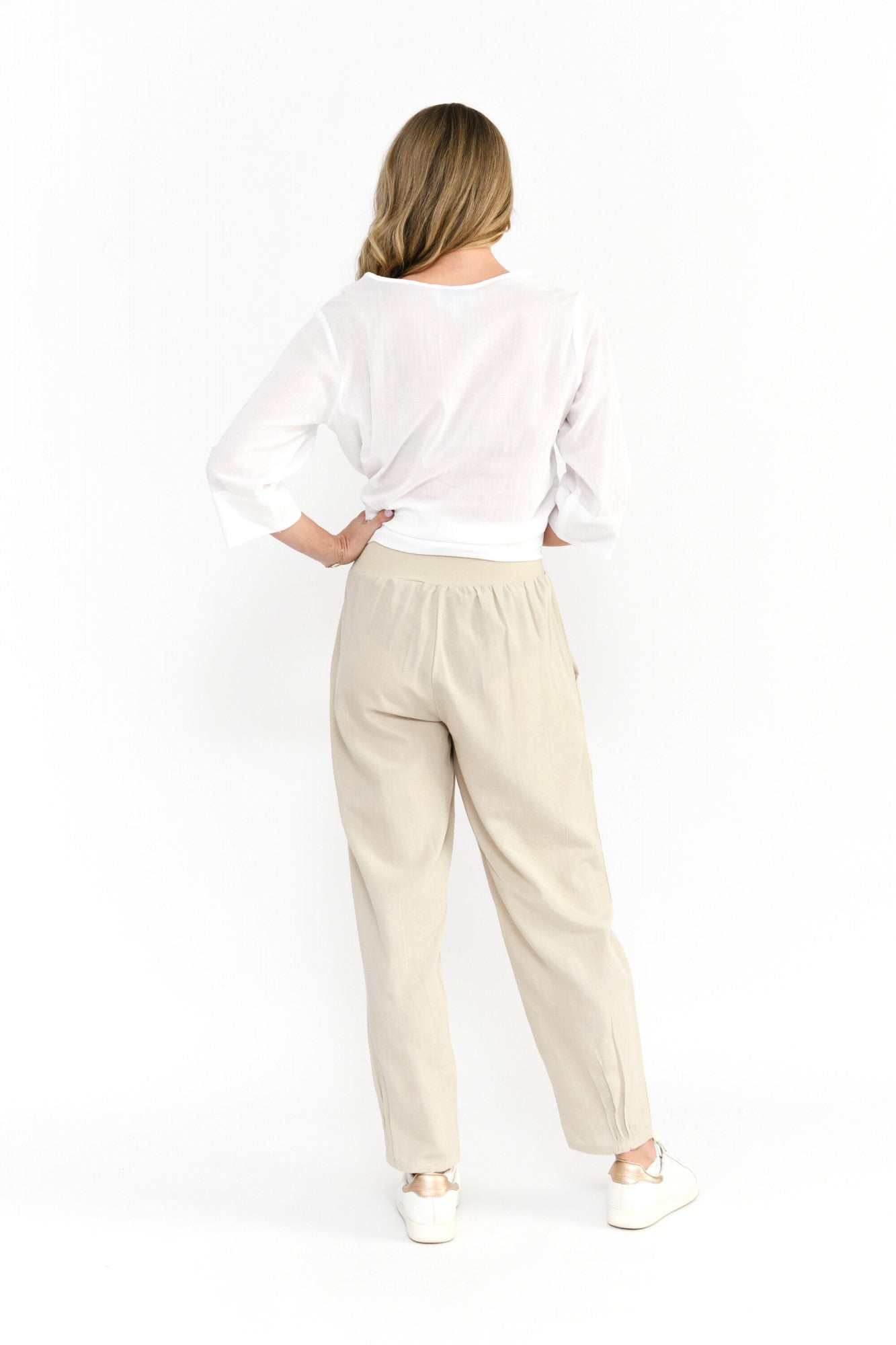 One Summer Pippa Linen Pants DW132J