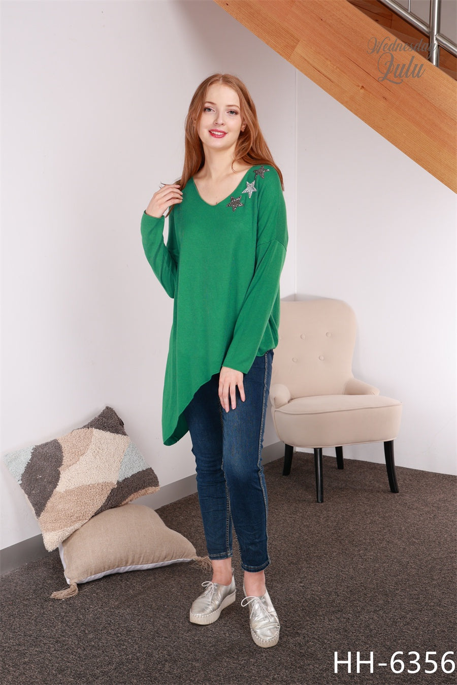 Wednesday Lulu a-line knit 6546