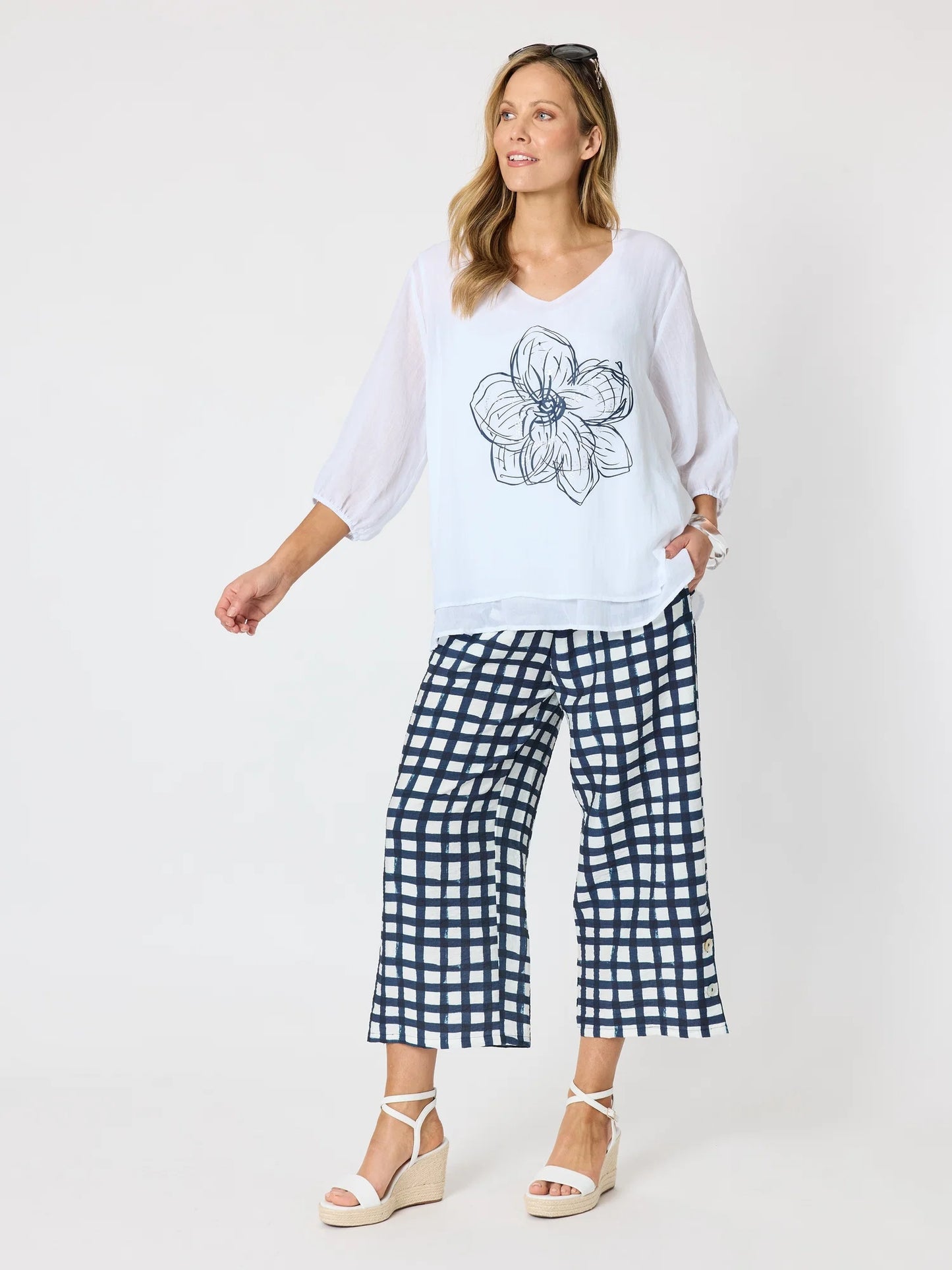 Clarity Camellia Top 50097