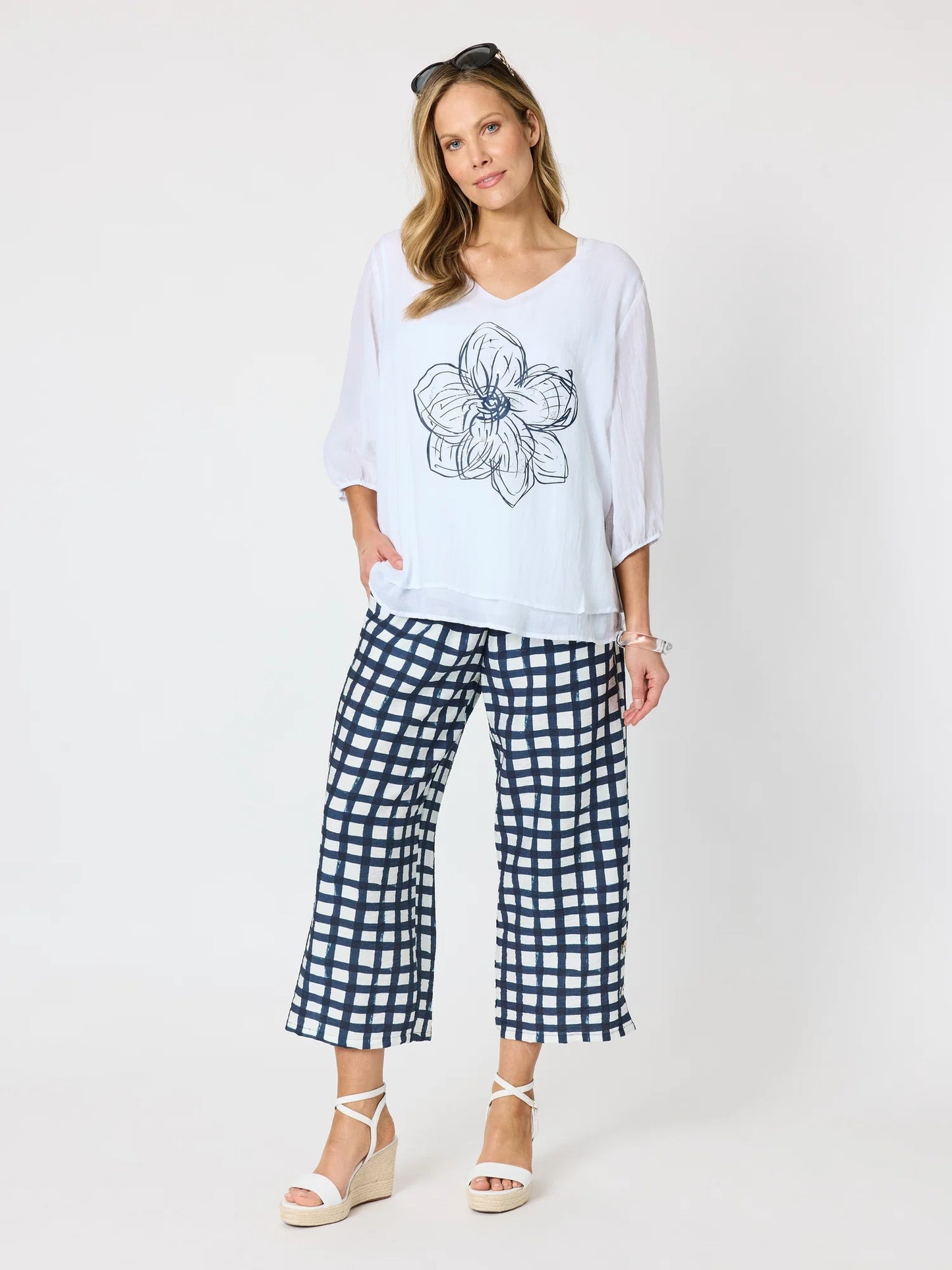 Clarity Camellia Top 50097