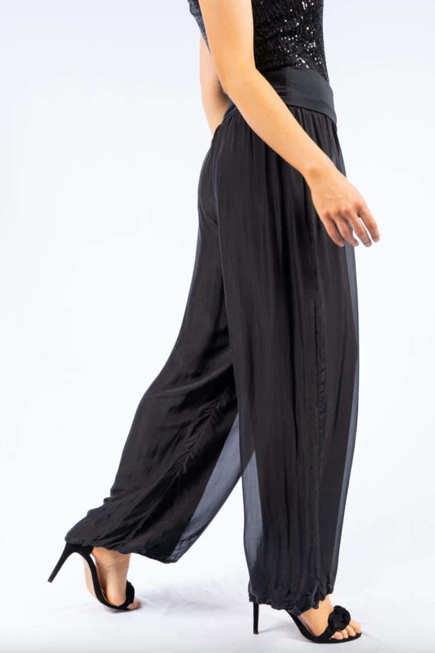 Italian Closet Faustina Silk Pant 9992