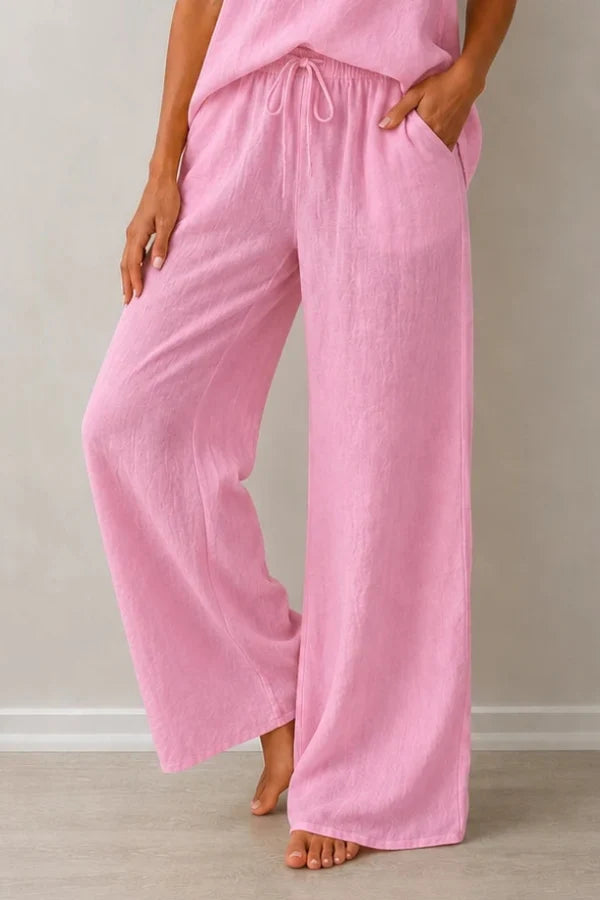 La Sofia Ravello Linen Pant VLSP119