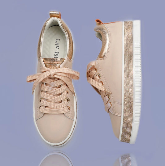 Lavish LVSNKLUX Luxury Crystal Sneakers