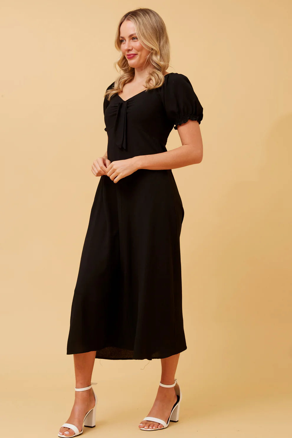 Caroline Morgan short sleeve dress D512961