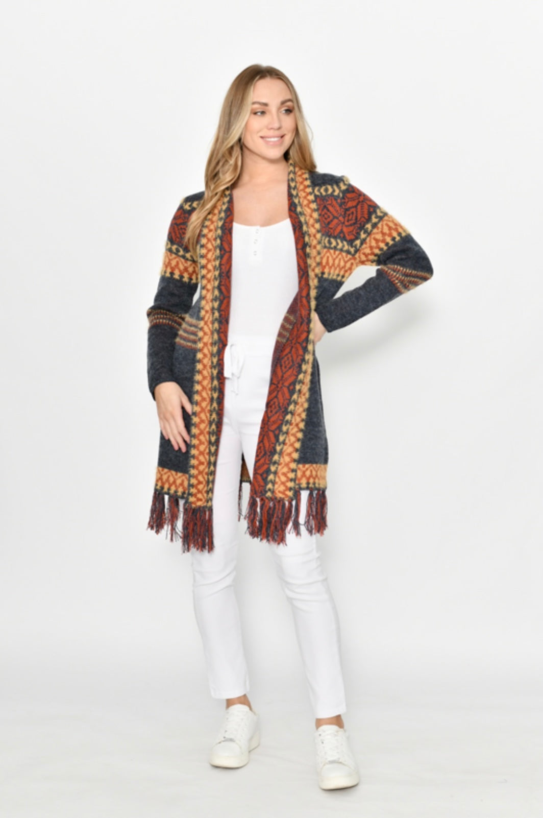 New U Collection Tassels Cardigan