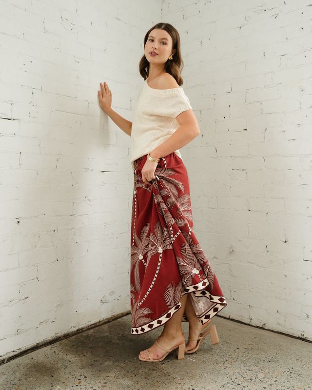 White Closet Buena Vista Skirt TFE11516