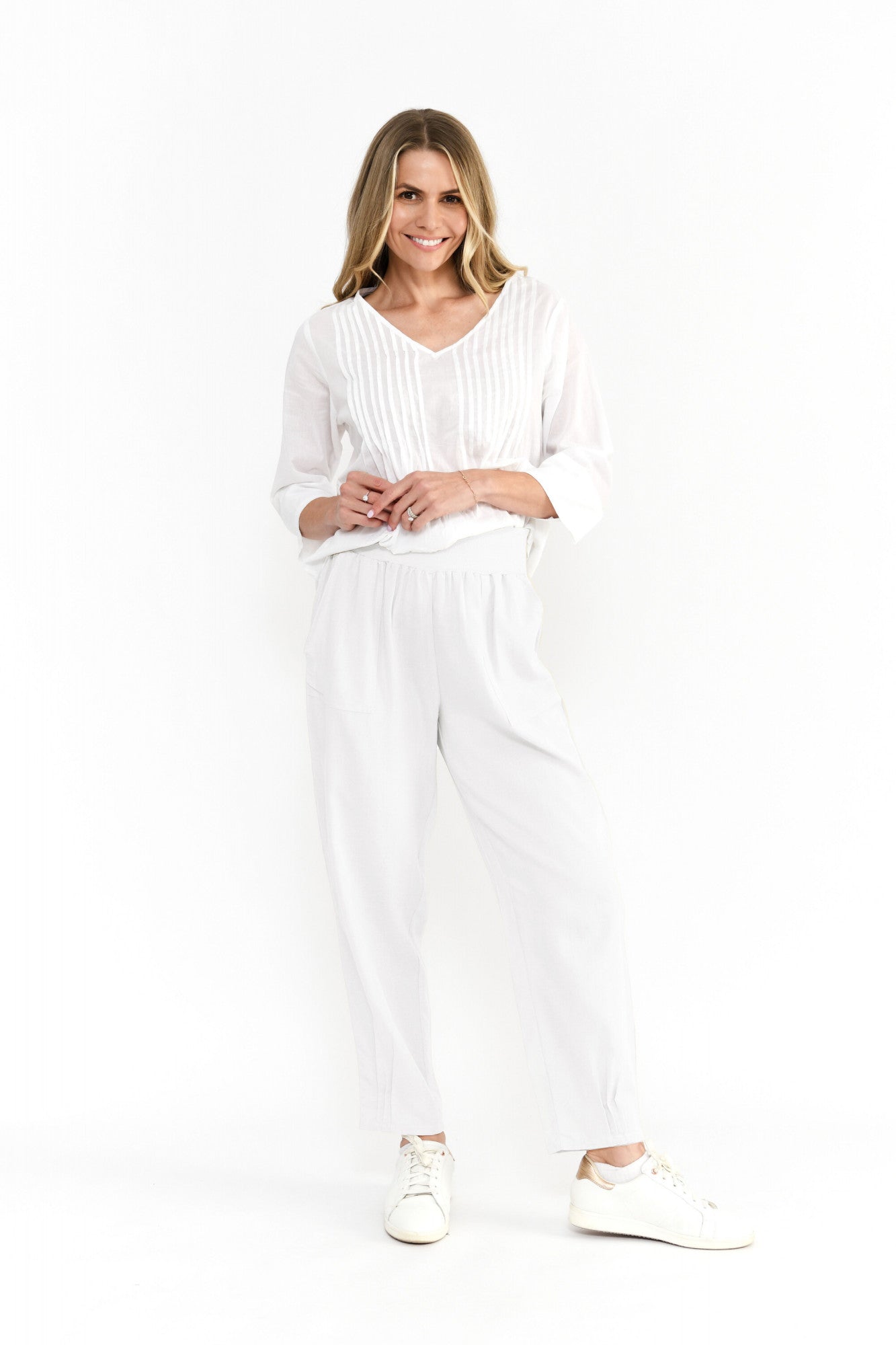 One Summer Pippa Linen Pants DW132J