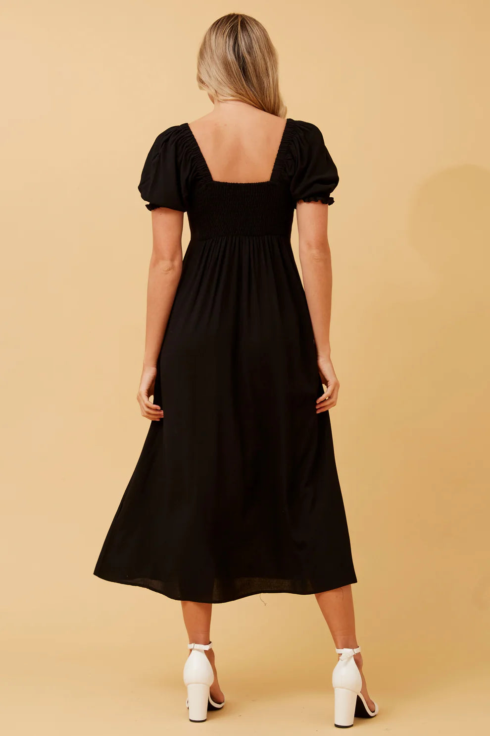 Caroline Morgan short sleeve dress D512961