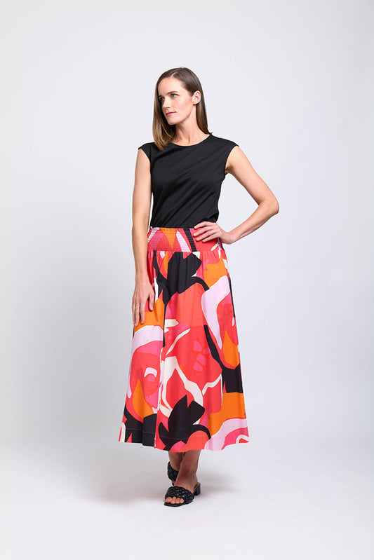 Foil Skirted Ahead Skirt - FO7916