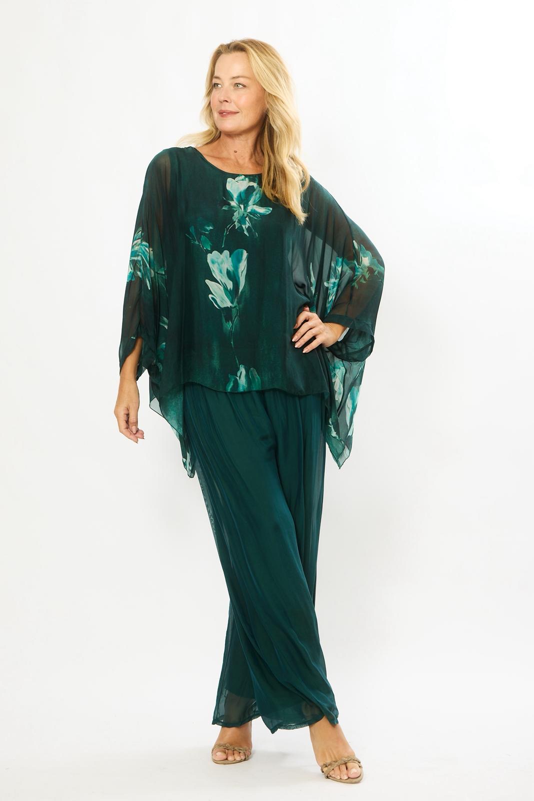 La Strada Silk Blended Pants LSP21-255A