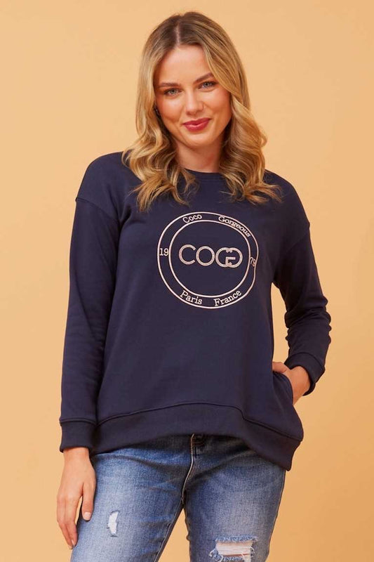 Caroline Morgan Fleece Top T516561