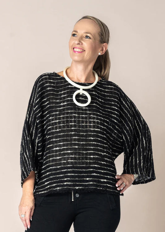 Naida Linen Top AIM6020