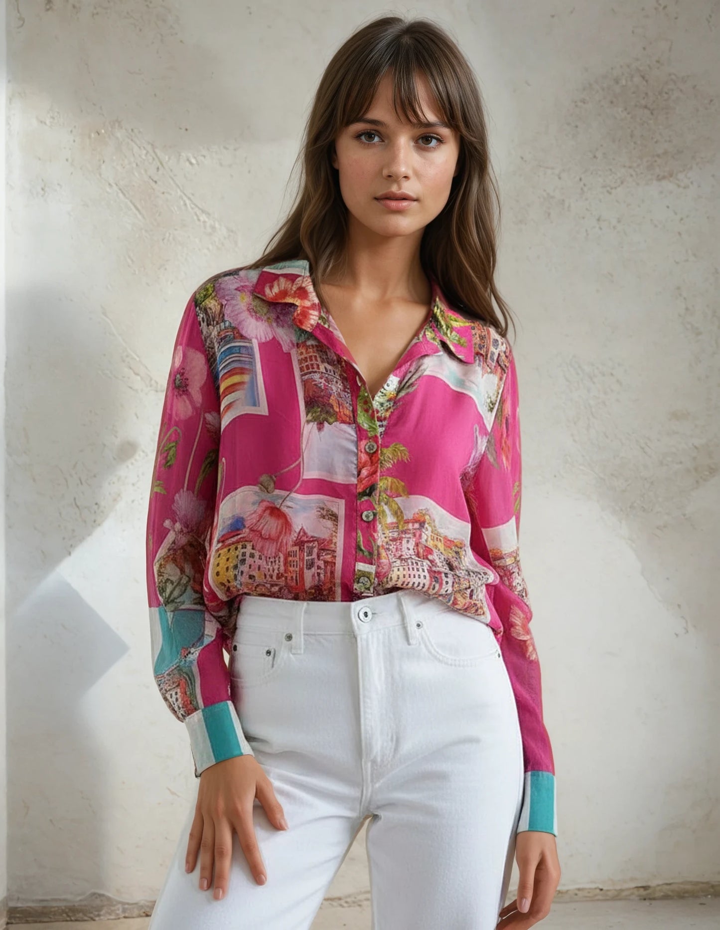 Amici Dolci Silk Shirt AMSH2843