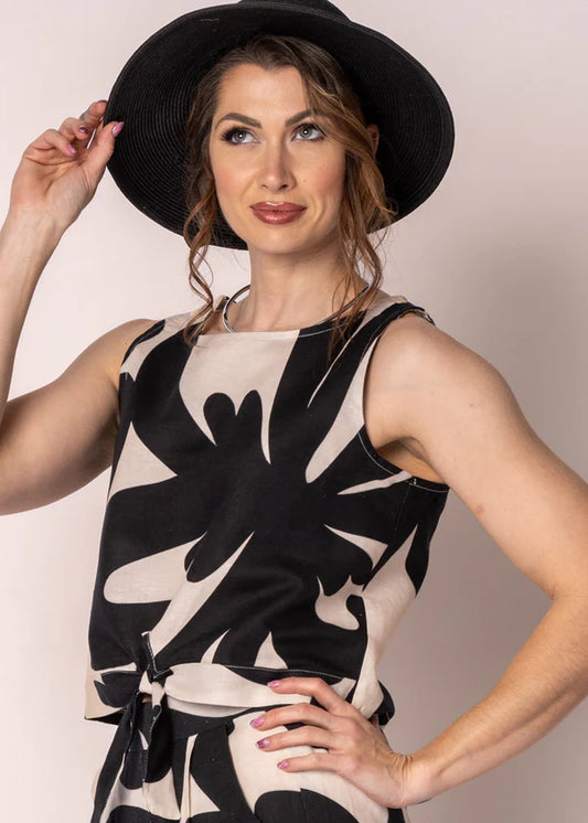 Imagine Amoret Linen Top 112IM25371