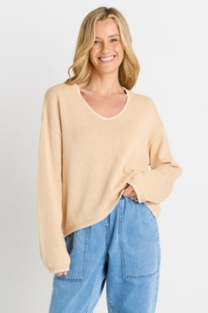 Betty Basics Ascot Sweater BB4133