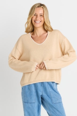 Betty Basics Ascot Sweater BB4133