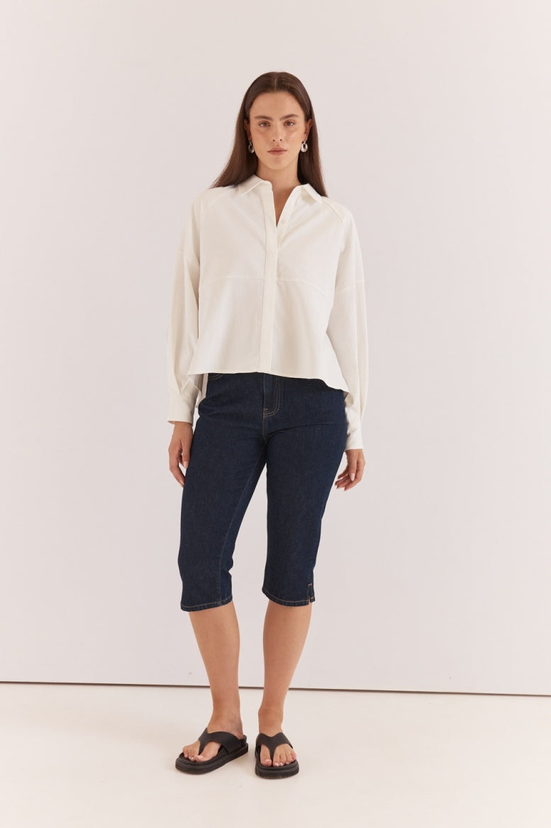 Sass Ashby Peplum Shirt SS20589