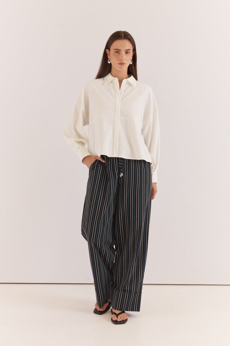 Sass Ashby Peplum Shirt SS20589
