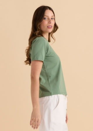 Betty Bassics Cotton Slim Fit Tee - BB2088