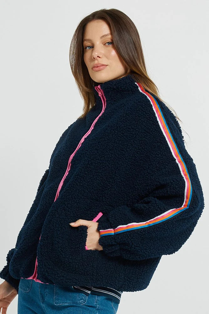 Betty Basics Aubrey Fleece Jacket BB6113