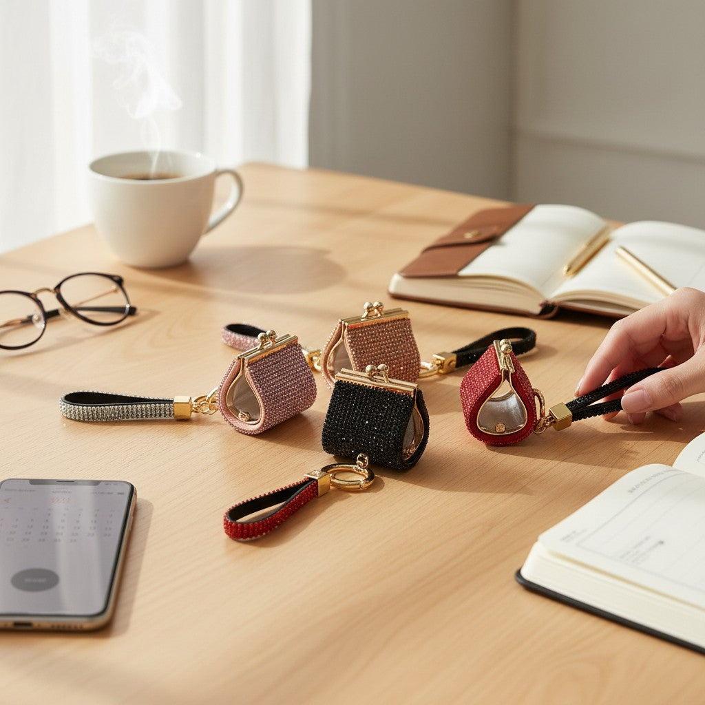 Lavish Coin Purse Keyrings - CJCPURSE