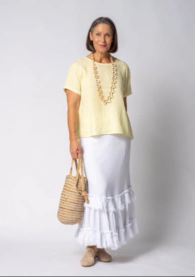 Imagine Arista Linen Top 86IM30431