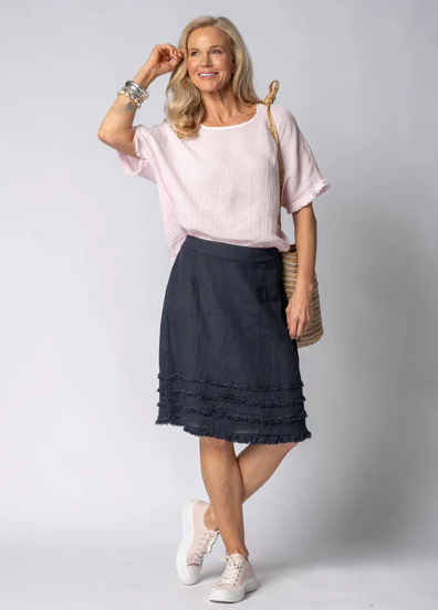 Imagine Aven Linen Skirt 6IM80172
