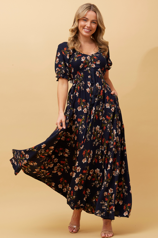 Caroline Morgan Maxi Dress D509215