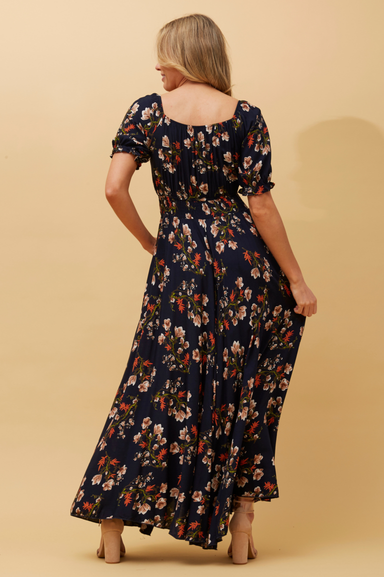 Caroline Morgan Maxi Dress D509215