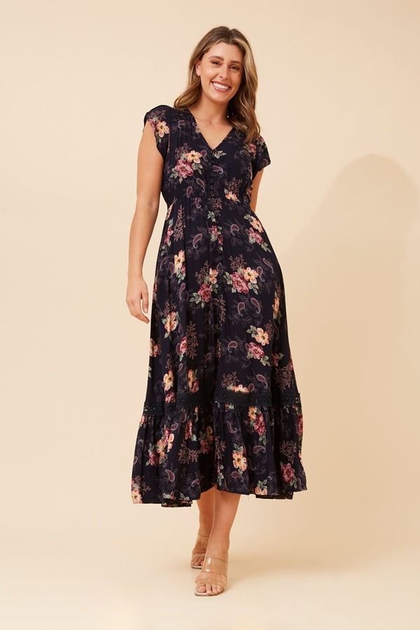 Caroline Morga Maxi Dress D525027