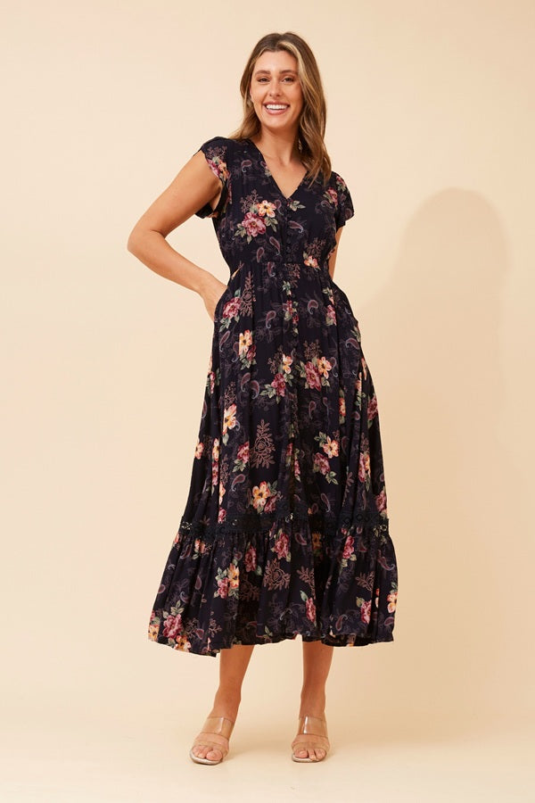 Caroline Morga Maxi Dress D525027