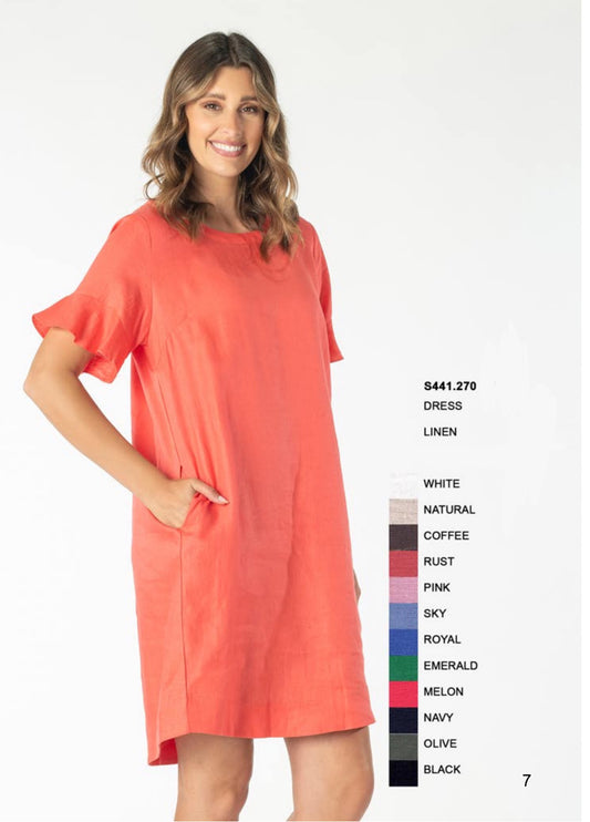 Maglia Linen Dress S441